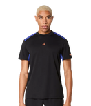 Camiseta Asics Padel Court SS Black/Dark Cobalt 2025