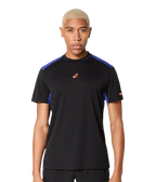 Camiseta Asics Padel Court S.S. Black/Dark Cobalt 2025