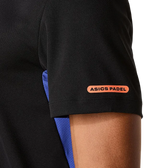 Camiseta Asics Padel Court S.S. Black/Dark Cobalt 2025