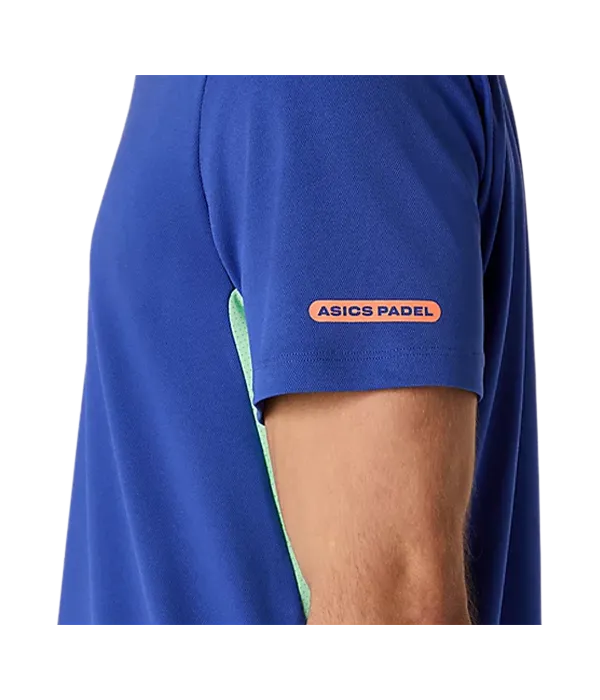 Camiseta Asics Padel Court SS Dark Cobalt/Menthol 2025