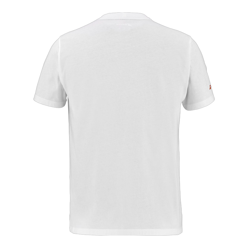 Camiseta Babolat Algodón White/White 2026 J. Lebrón