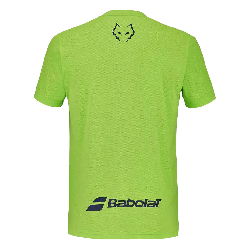 Camiseta Babolat CN Lebron Green Flash 2026