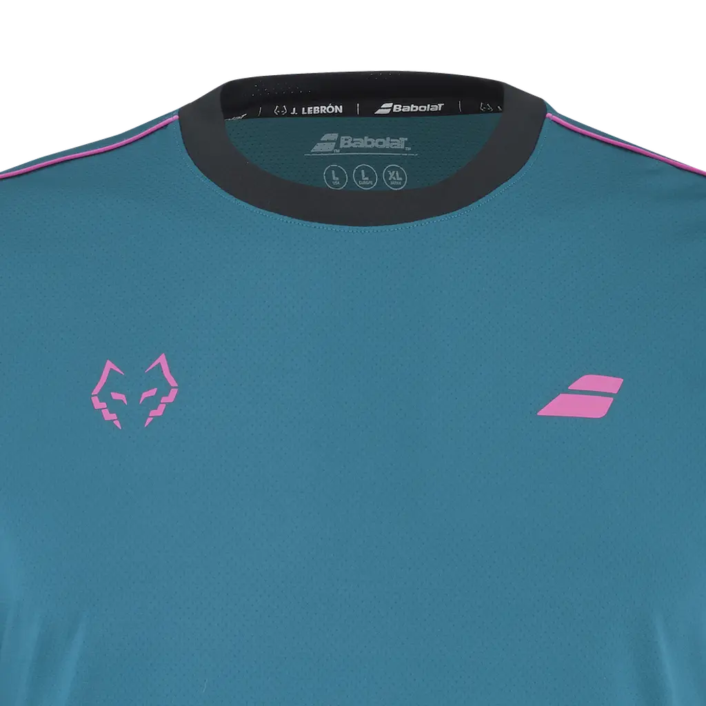 Koszulka Babolat Crew Neck J.Lebron Legion Niebieski 2027