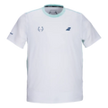 Koszulka Babolat Crew Neck K.Lebron Biały/Biały 2027