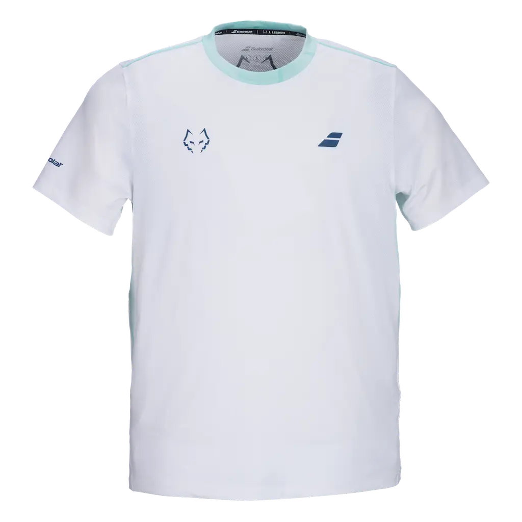 Koszulka Babolat Crew Neck K.Lebron Biały/Biały 2027