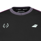 Koszulka Babolat Crew Neck Tee J. Lebrón Czarny/Czarny 2027
