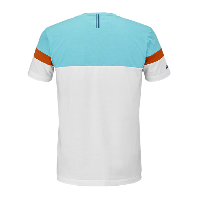 Babolat T-shirt Crew Neck Tee White/White 2026