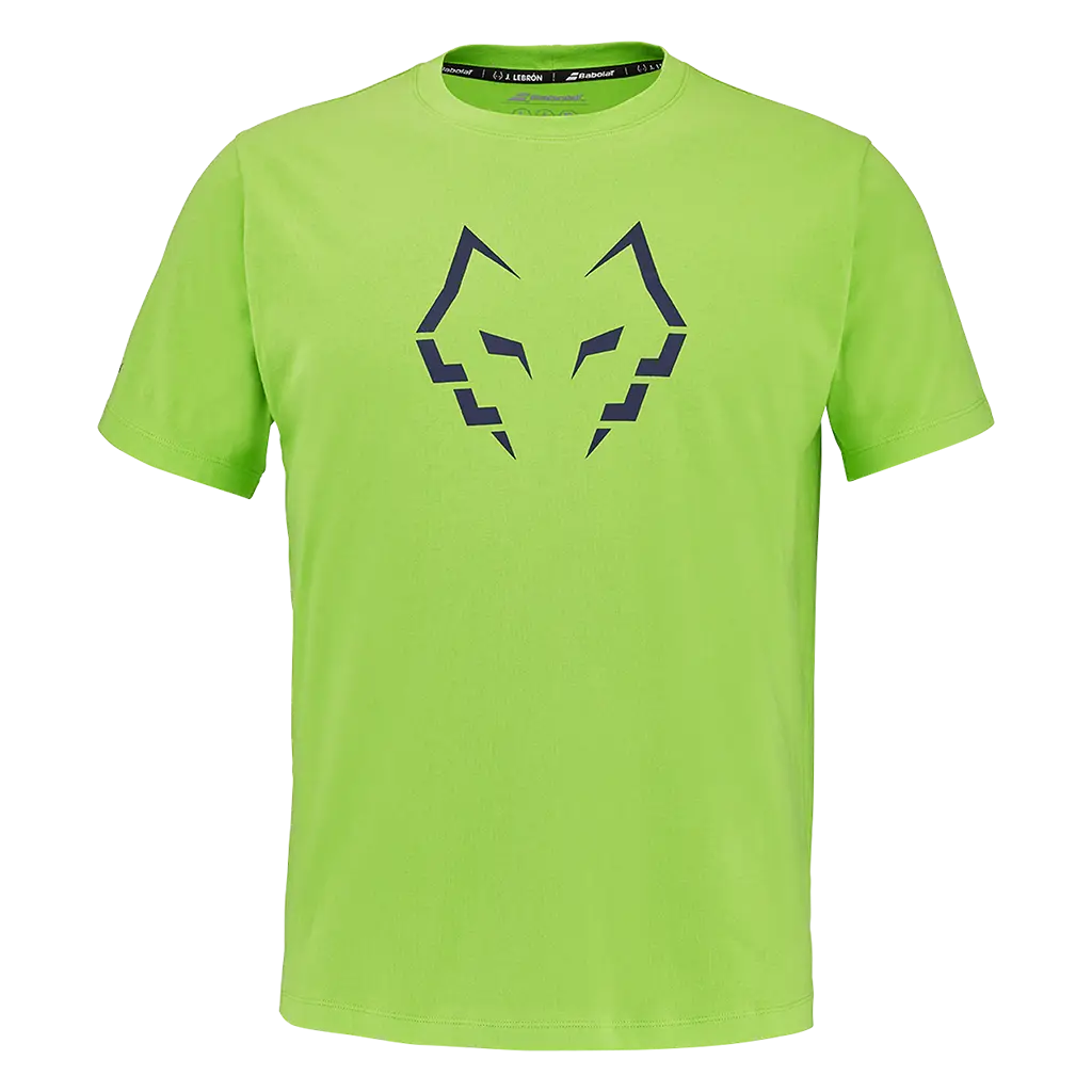 Camiseta Babolat J. Lebrón Oficial Green Flash 2026