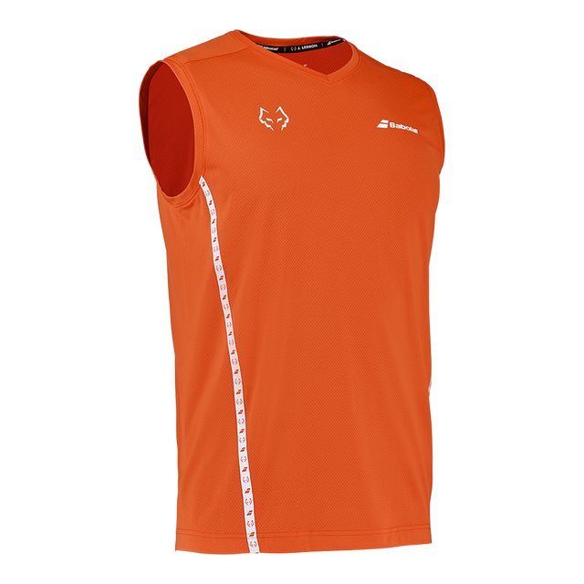 T-shirt Babolat Muscle Red/Orange 2026 J. Lebron