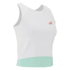 Camiseta Babolat Perf Tank blanca Woman 2026