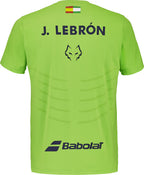 Babolat J. Lebron T-shirt officiel Green Flash 2026 