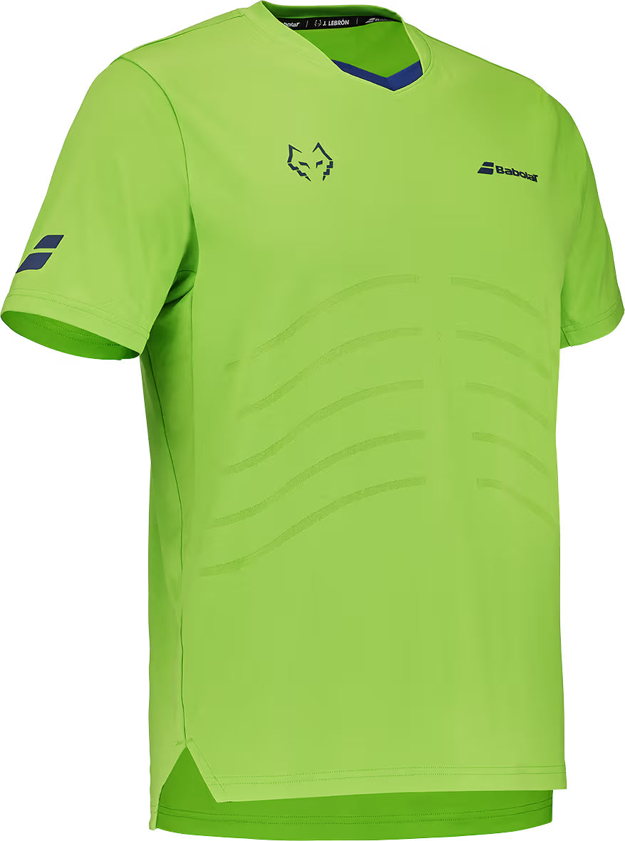 Babolat J. Lebron T-shirt officiel Green Flash 2026 