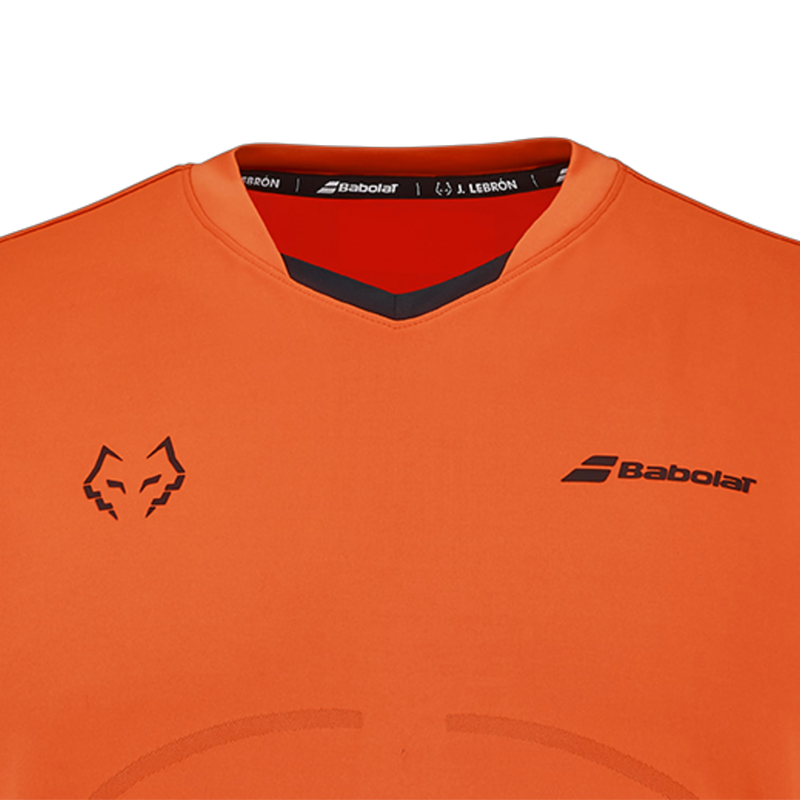 Babolat Replica T-shirt Red/Orange 2026 J. Lebron