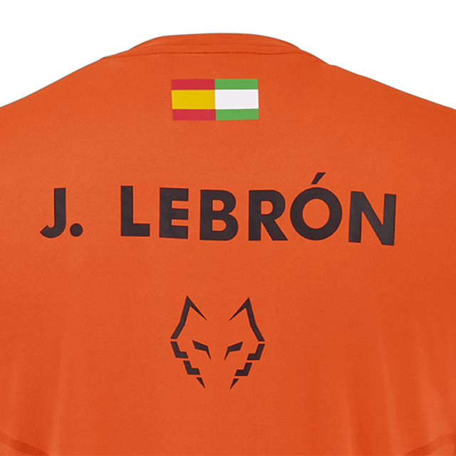 T-Shirt Babolat Rot/Orange Replik 2026 J. Lebron