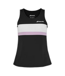 Camiseta Babolat Tank Top Black/Black Woman 2025
