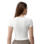Camiseta Born Living Yoga Aldina Off White 2026