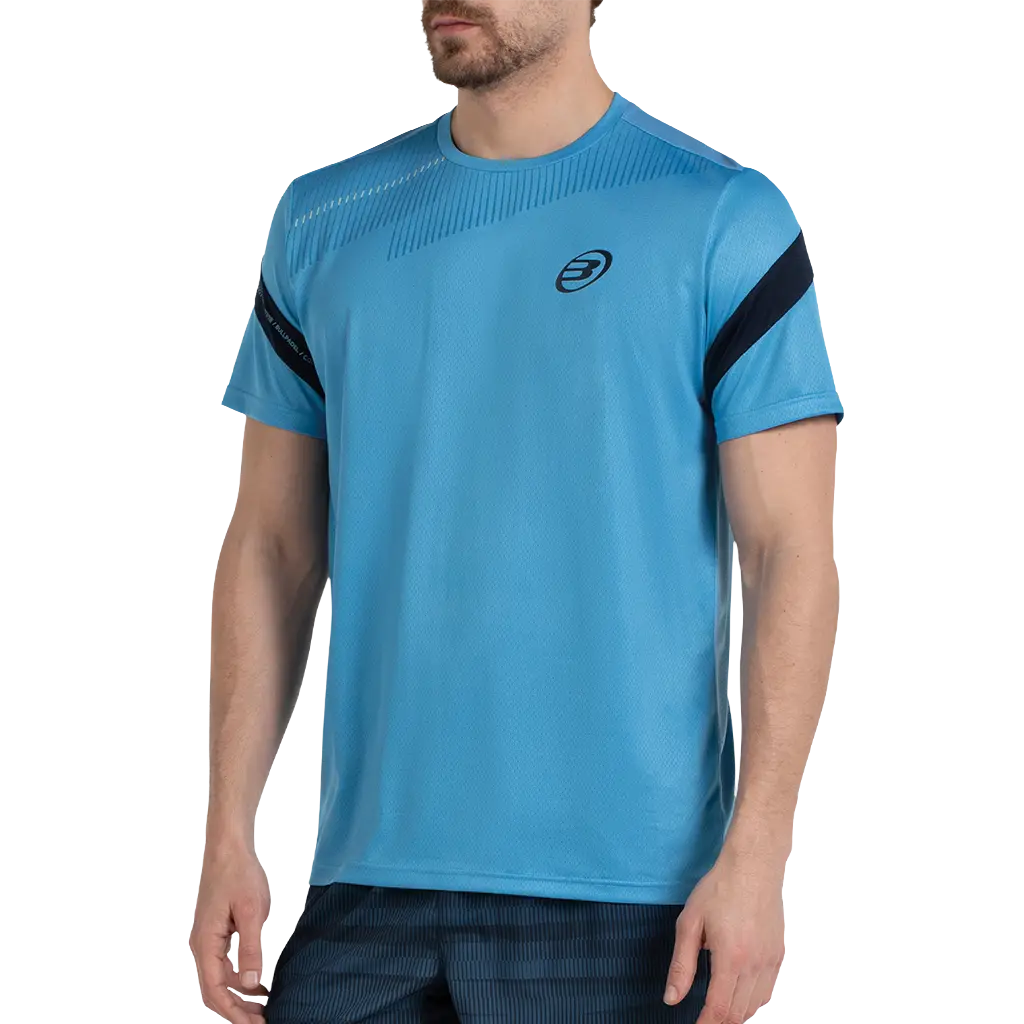 Camiseta Bullpadel Casul Azul Claro 2026