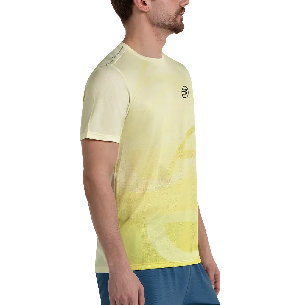 Camiseta Bullpadel Cayon Amarillo 2026