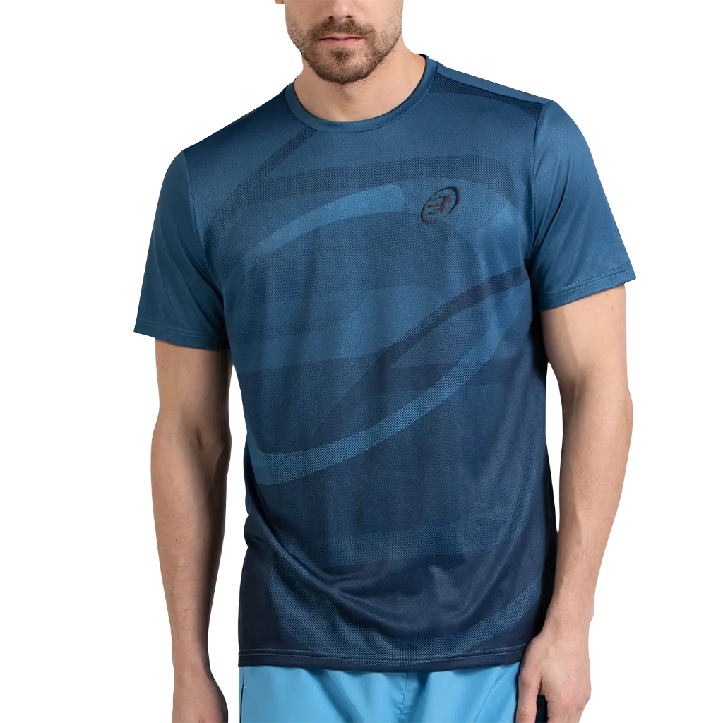 Camiseta Bullpadel Cayon Azul Atomico 2026