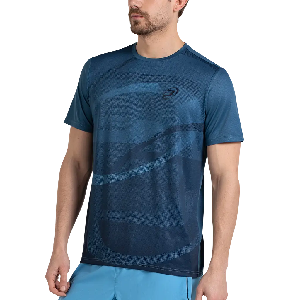 Camiseta Bullpadel Cayon Azul Atomico 2026