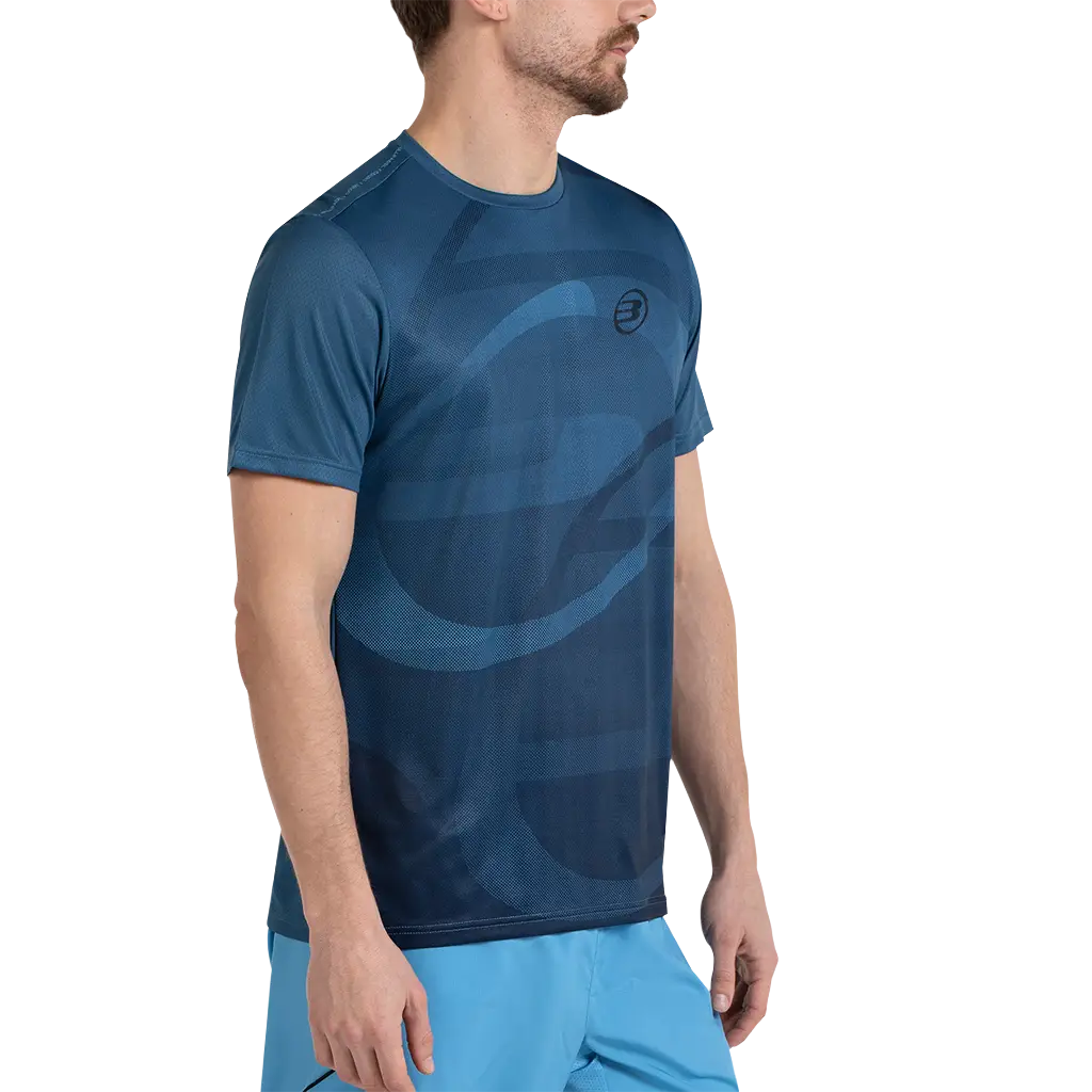 Camiseta Bullpadel Cayon Azul Atomico 2026