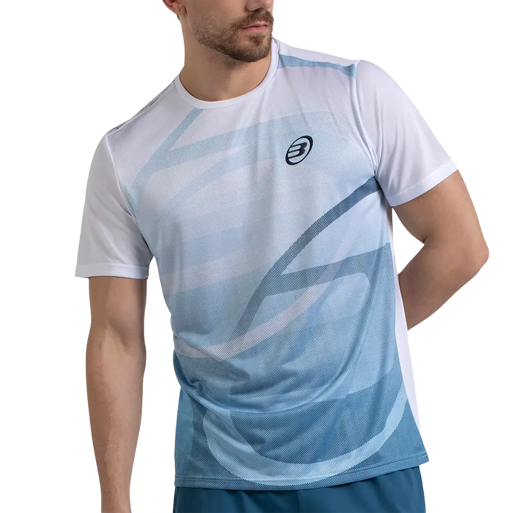 Camiseta Bullpadel Cayon Blanco 2026