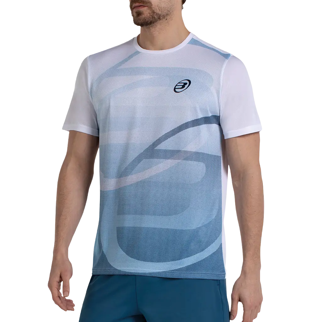 Camiseta Bullpadel Cayon Blanco 2026