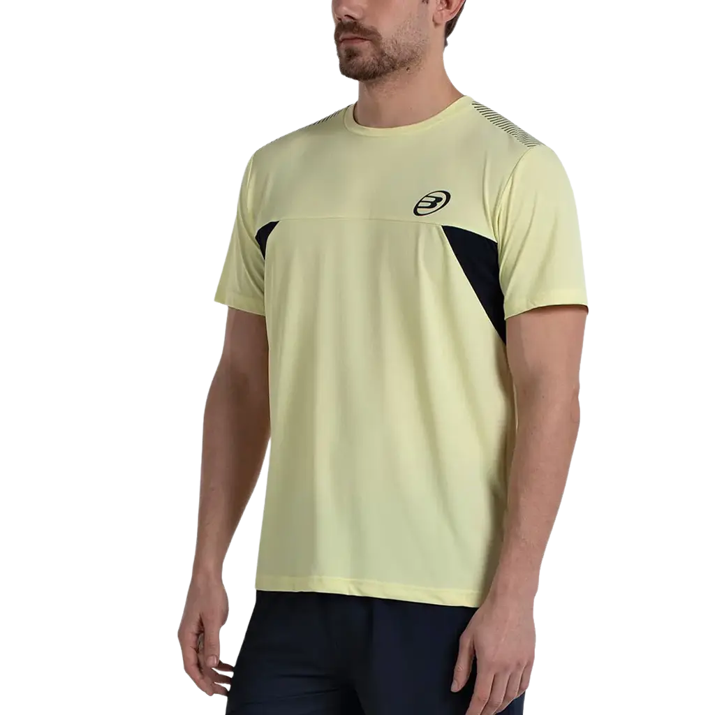 Camiseta Bullpadel Crase Amarillo 2026