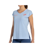 Camiseta Bullpadel Delfi Azul Celeste Women 2025