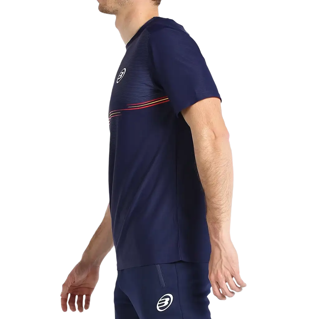 Camiseta Bullpadel Fang Azul Marino 2027 Federacion Española
