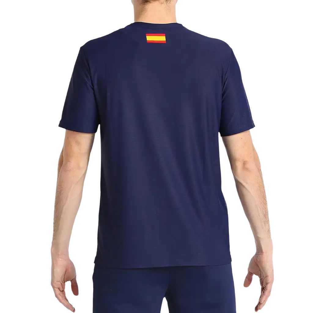 Camiseta Bullpadel Fang Azul Marino 2027 Federacion Española