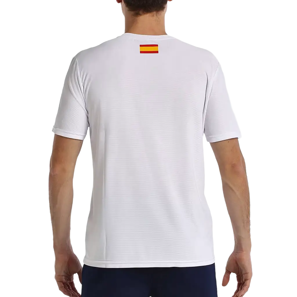 Camiseta Bullpadel Fang Blanco 2027 Federacion Española