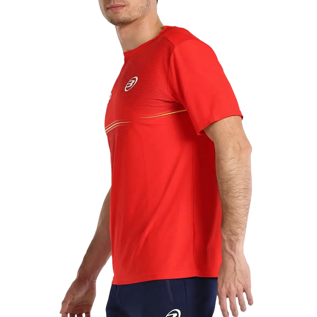 Camiseta Bullpadel Fang Rojo 2027 Federacion Española