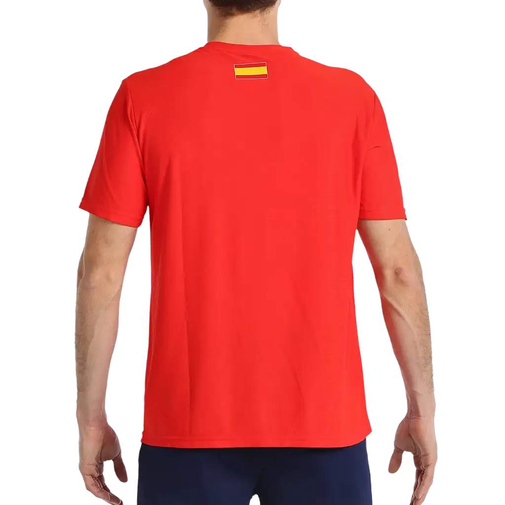 Camiseta Bullpadel Fang Rojo 2027 Federacion Española