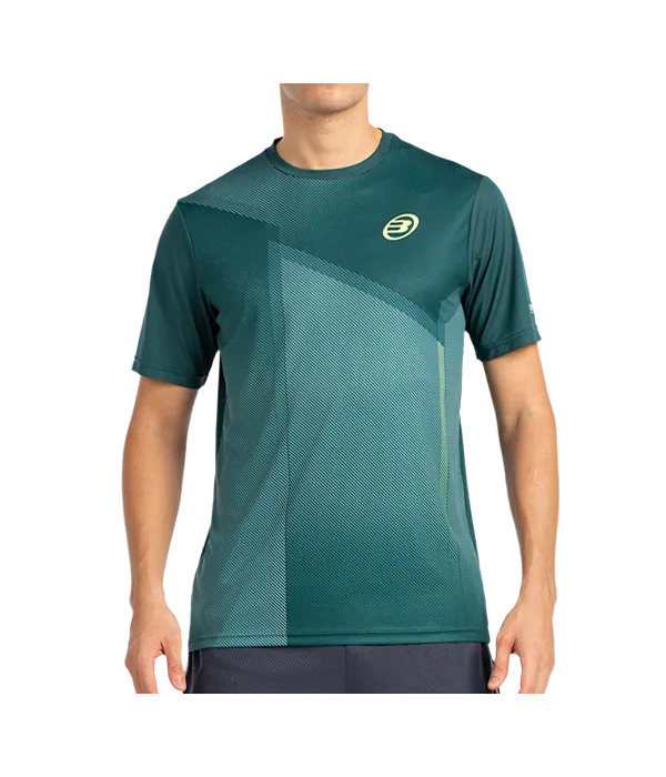 Camiseta Bullpadel Lagar Verde Oscuro 2025