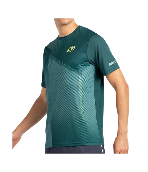 Camiseta Bullpadel Lagar Verde Oscuro 2025