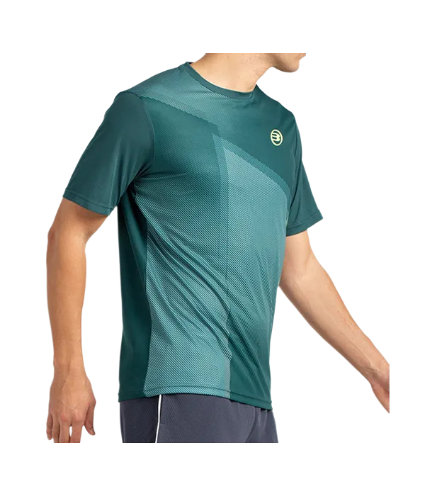 Camiseta Bullpadel Lagar Verde Oscuro 2025