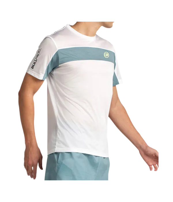 Camiseta Bullpadel Libio Blanco 2025