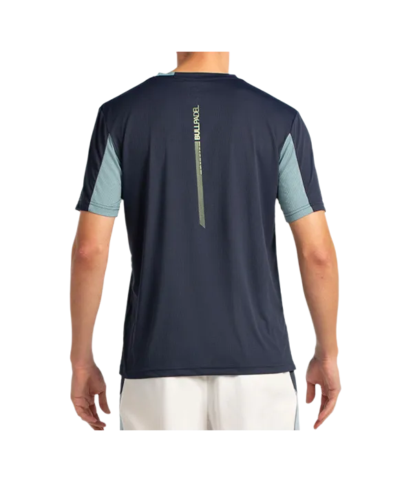 Camiseta Bullpadel Libio Océano Profundo 2025