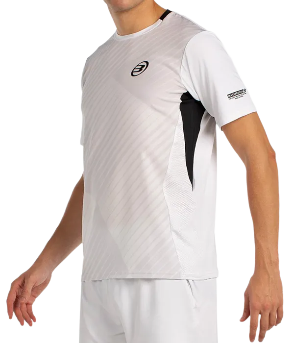 Camiseta Bullpadel Malmok Blanco 2025