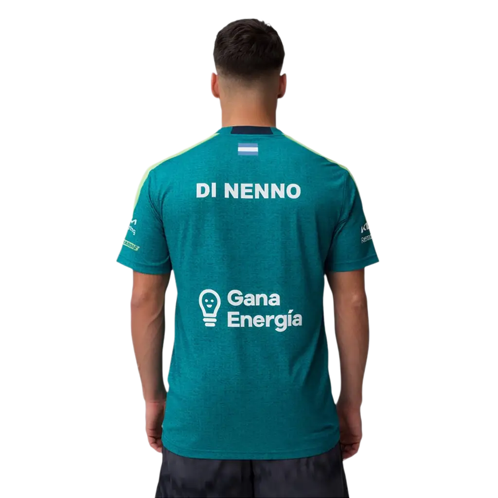 Camiseta Bullpadel Montse Di Nenno Verde Azulado Vigore