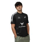 T-shirt Bullpadel Montsé Pablo Cardona Noir