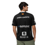T-shirt Bullpadel Montsé Pablo Cardona Noir