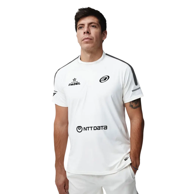 T-shirt Bullpadel Montse Tello White