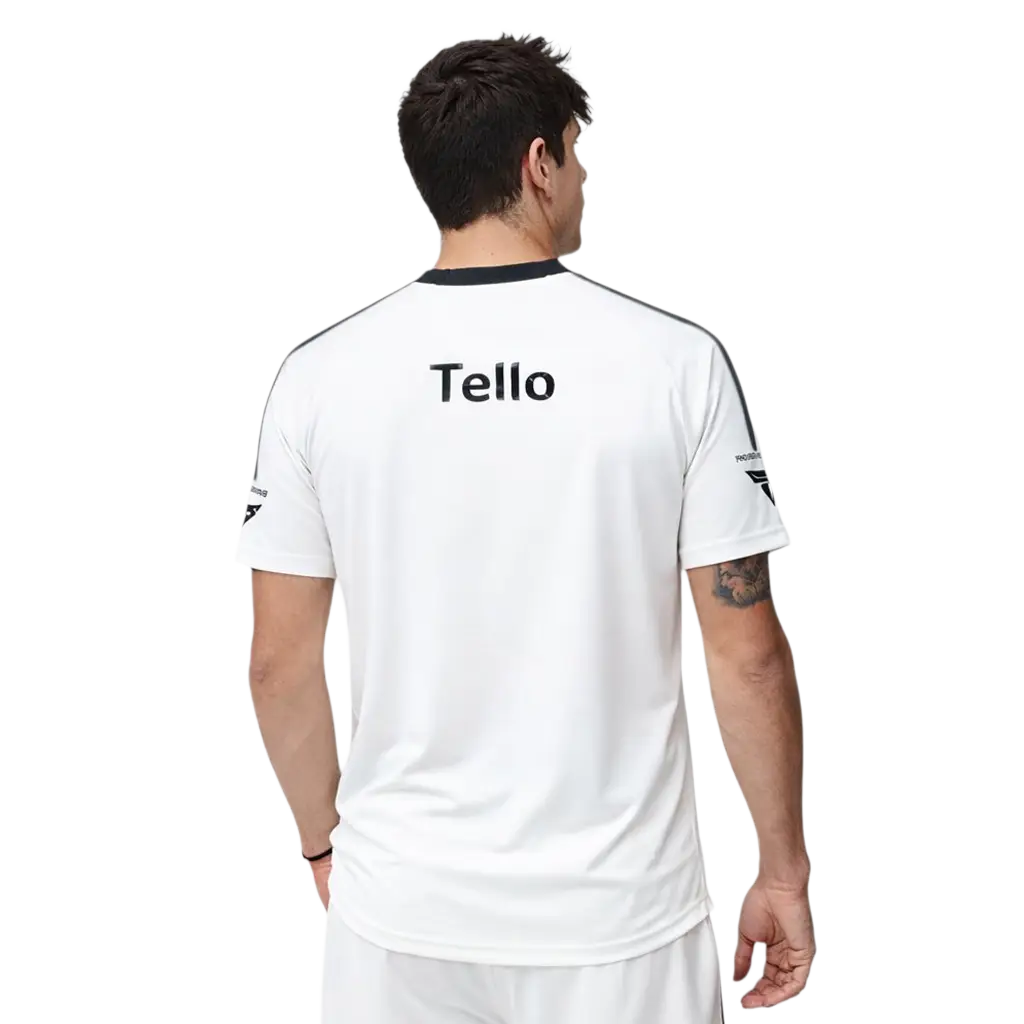Camiseta Bullpadel Montse Tello Blanco