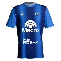 Camiseta Bullpadel Oficial Azul 2026 Asociación Argentina de Pádel