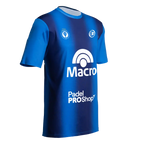 T-shirt Bullpadel Official Blue 2026 Argentine Association of Padel