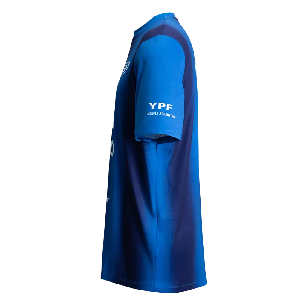 T-shirt Bullpadel Official Blue 2026 Argentine Association of Padel