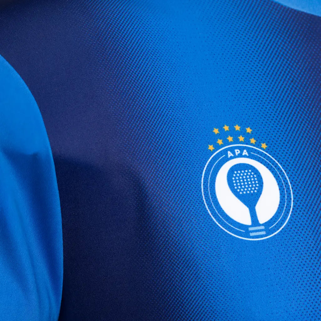 T-shirt Bullpadel Official Blue 2026 Argentine Association of Padel