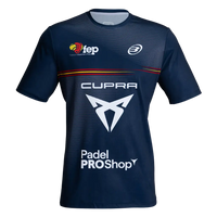 Camiseta Bullpadel Oficial Azul hombre 2026 Federación Española
